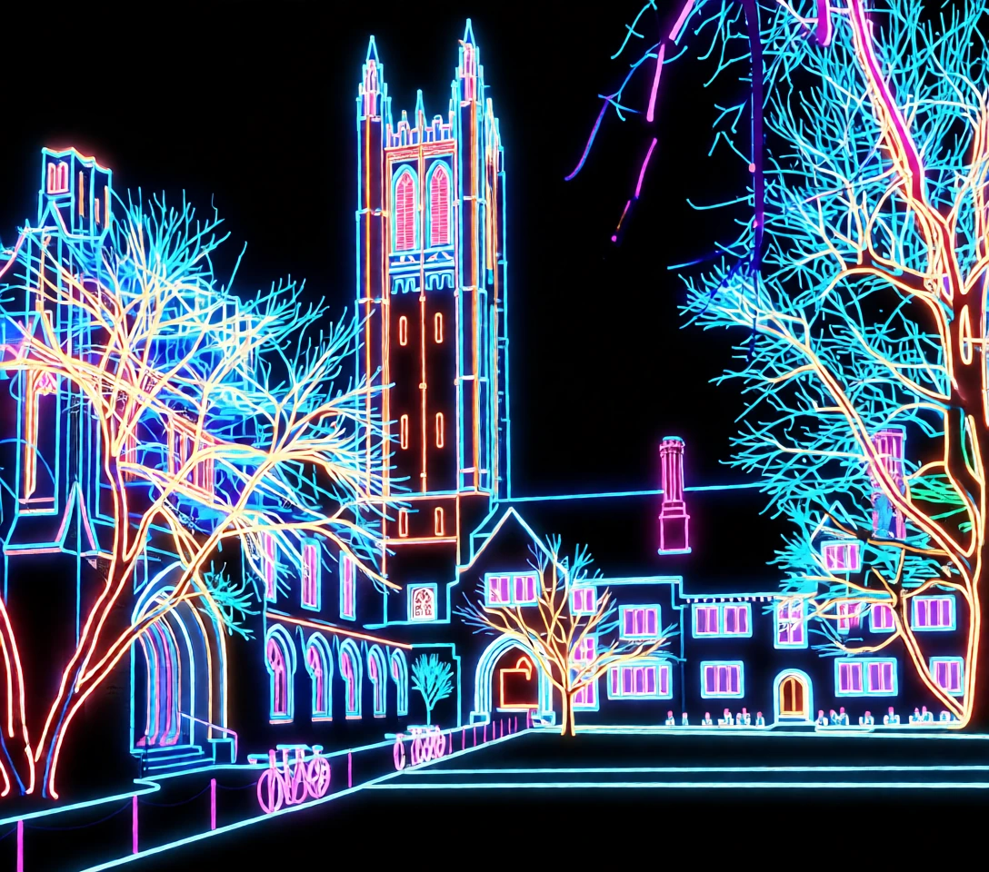 Neon Light generated by PortraitArt