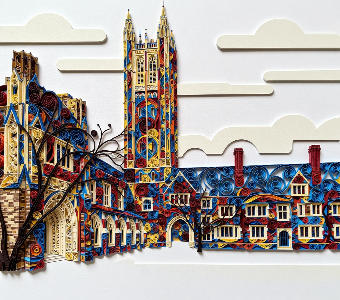 Quilling Art generated by PortraitArt