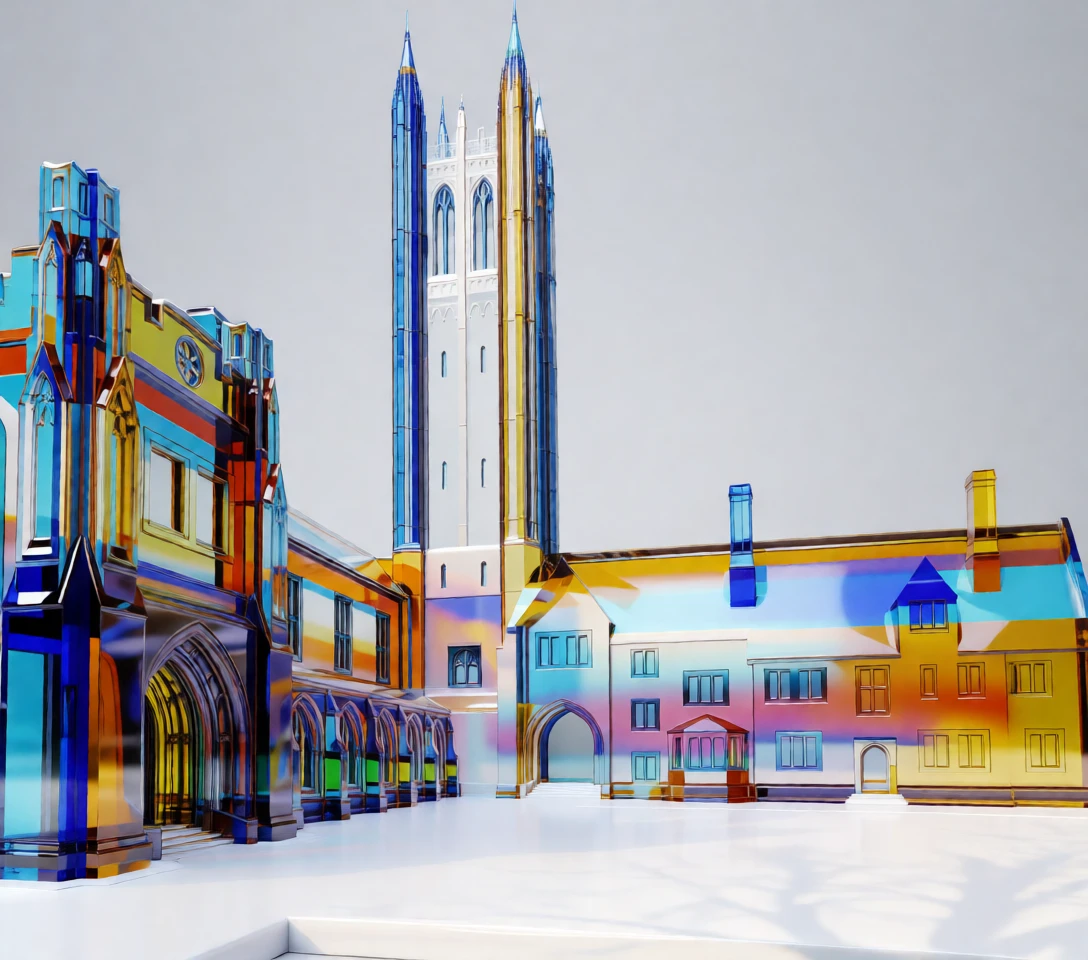 Murano Glass Sculpture generated by PortraitArt