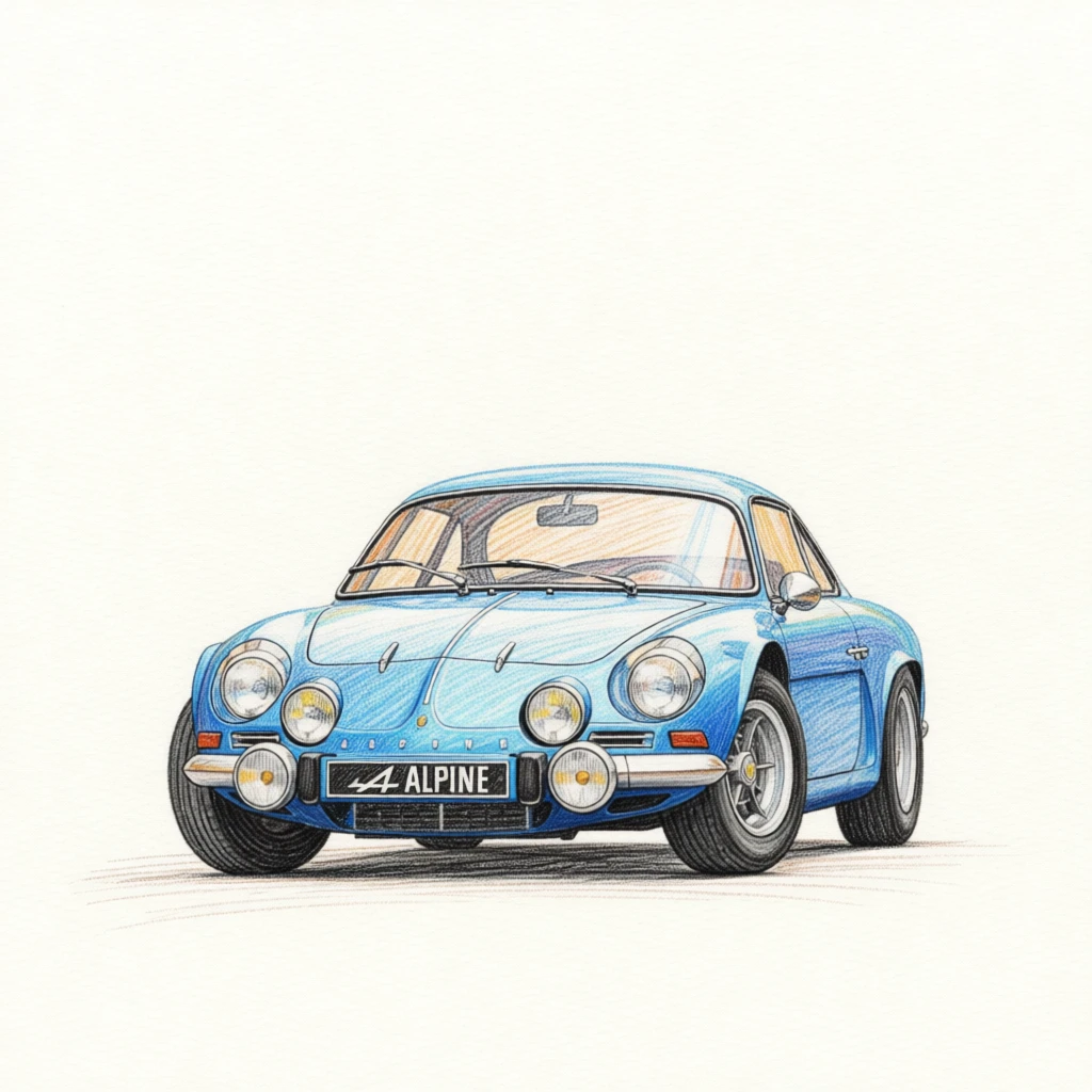 Colored Pencil Sketch generated by PortraitArt