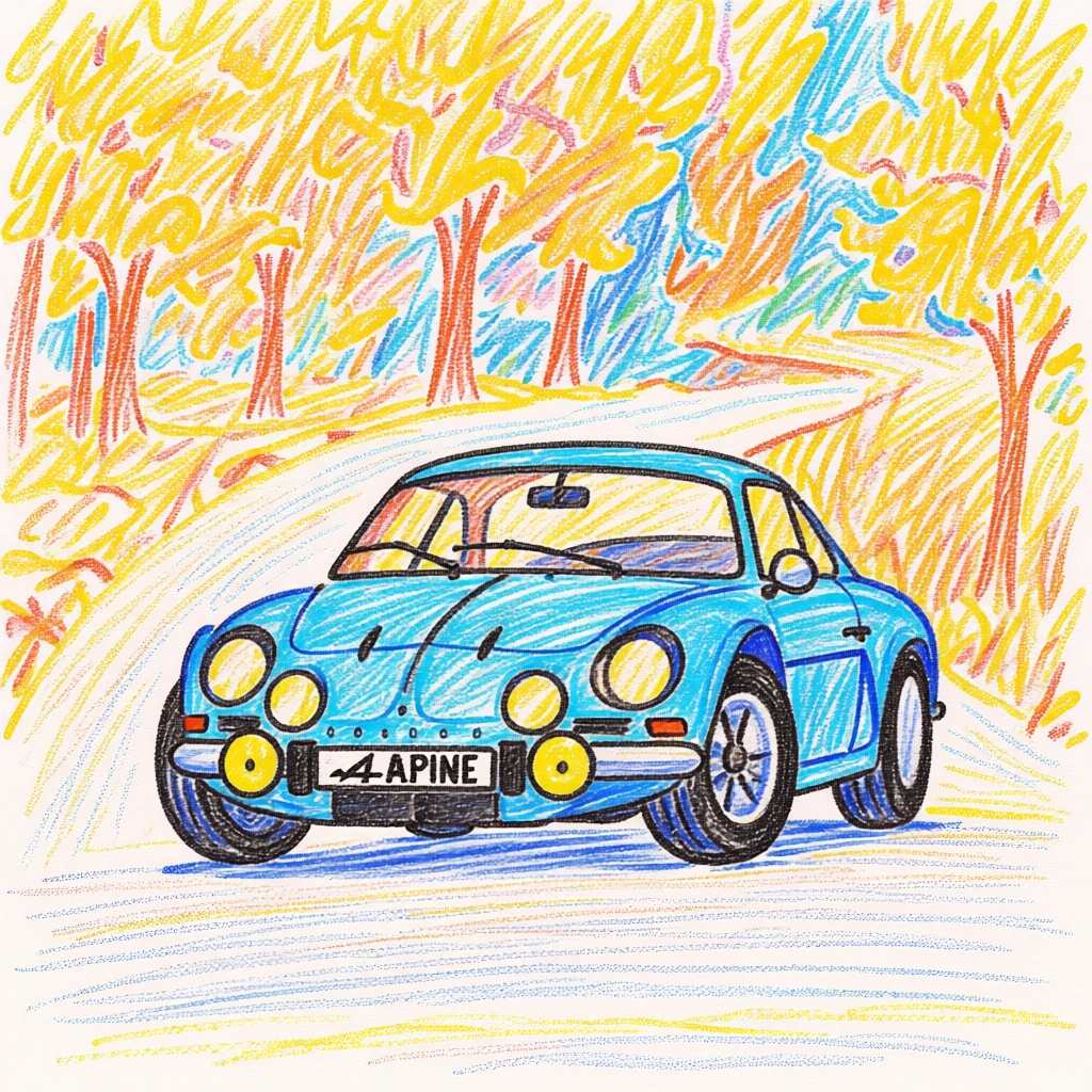 Crayon Drawing generated by PortraitArt