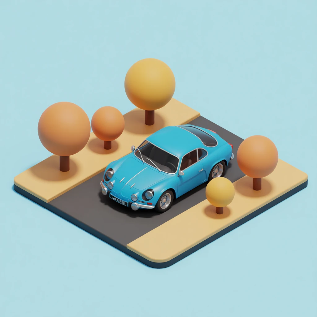 Isometric Miniature generated by PortraitArt