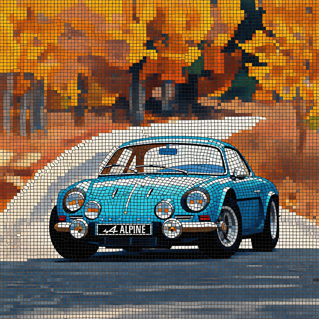 Mosaic Art generated by PortraitArt