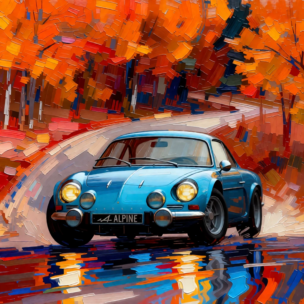 Vibrant Painting generated by PortraitArt