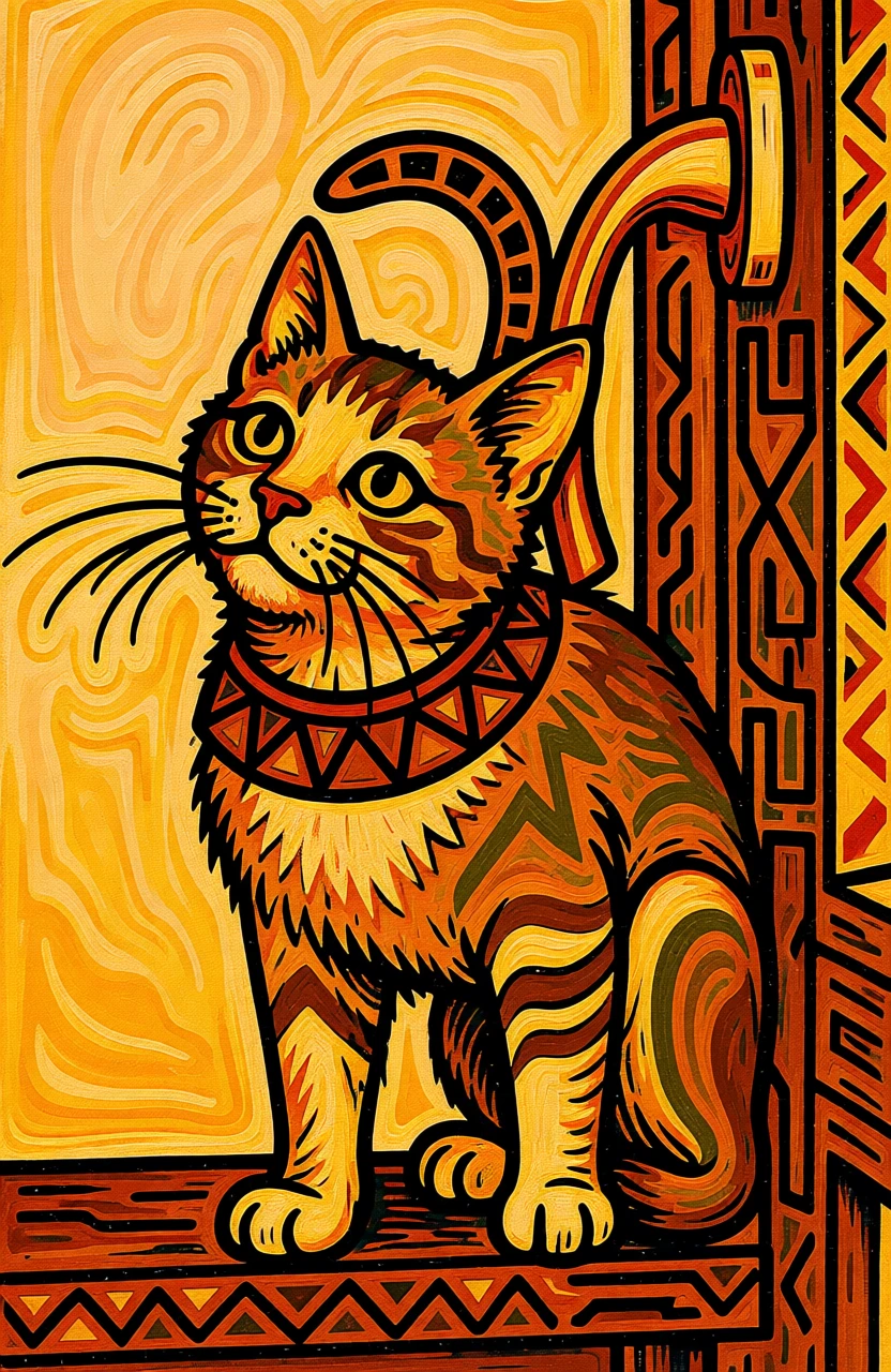 Tribal Art (African) generated by PortraitArt