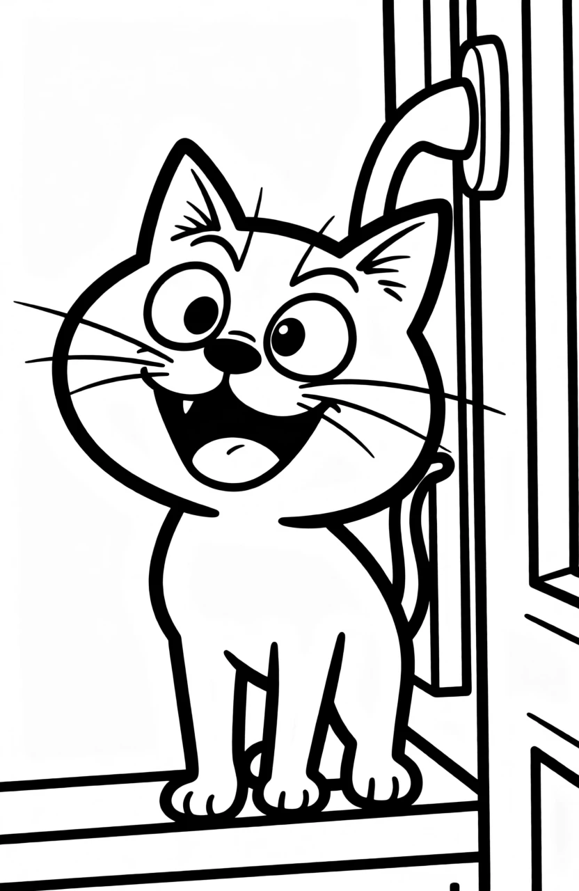 Caricature Lineart generated by PortraitArt