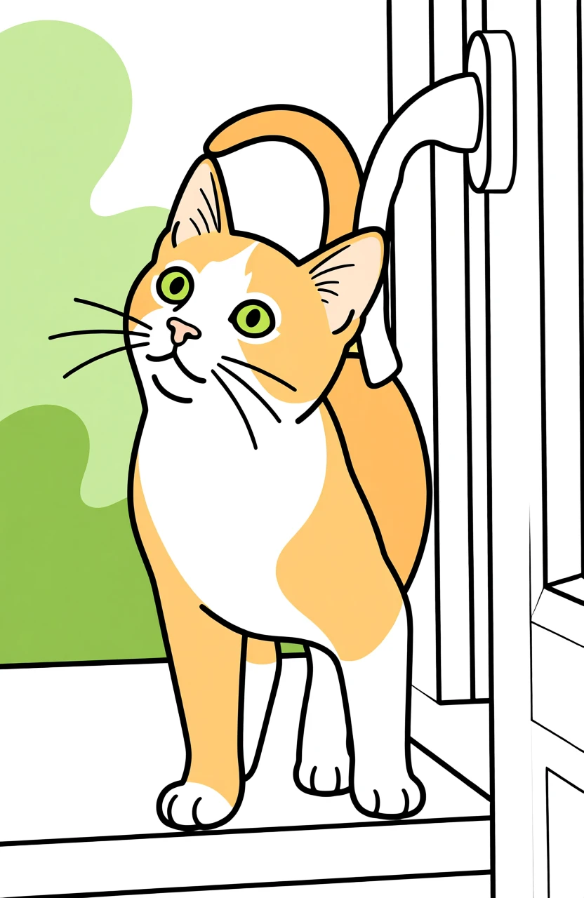 Colored Lineart generated by PortraitArt