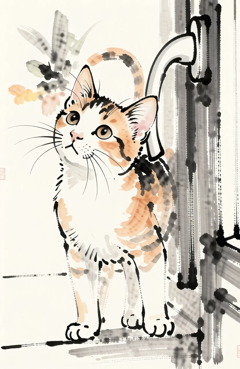 Sumi-e (Japanese) generated by PortraitArt