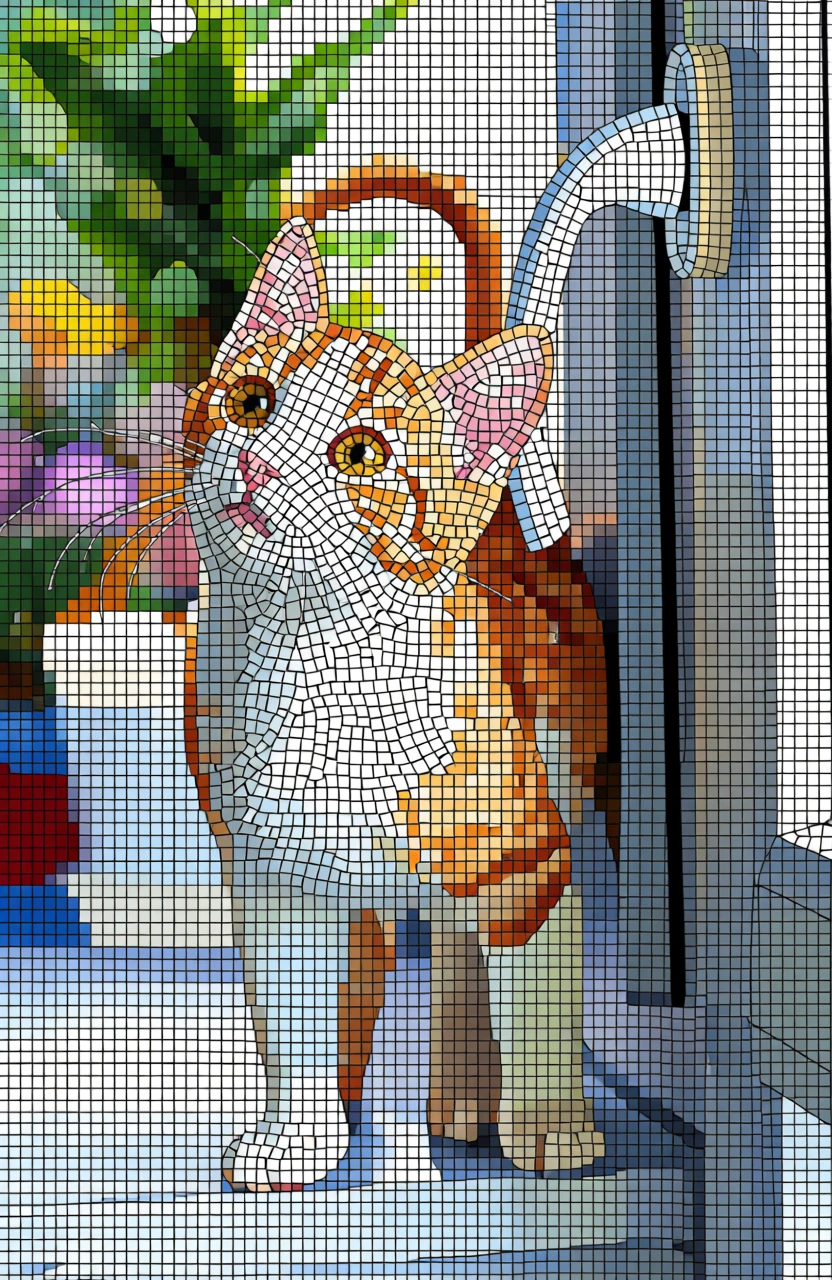 Mosaic Art generated by PortraitArt