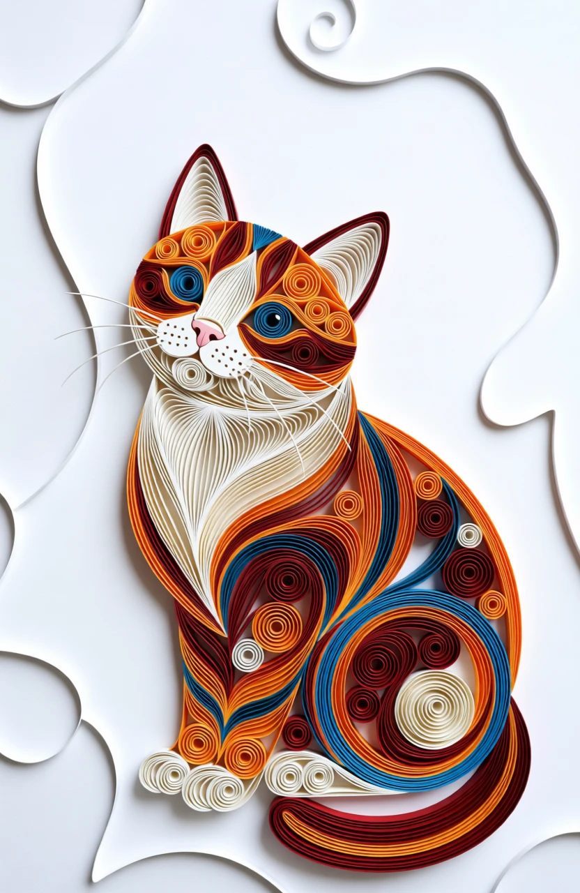 Quilling Art generated by PortraitArt