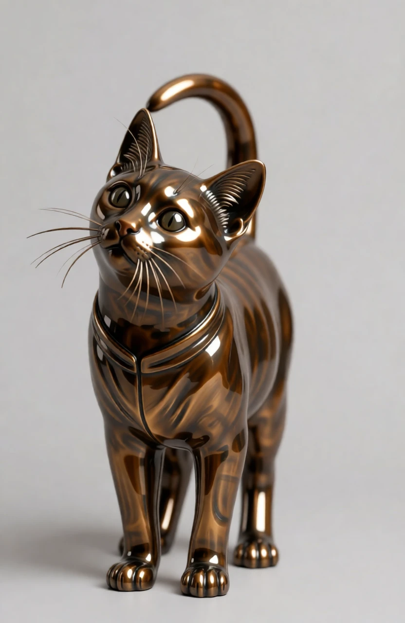 Bronze Sculpture generated by PortraitArt