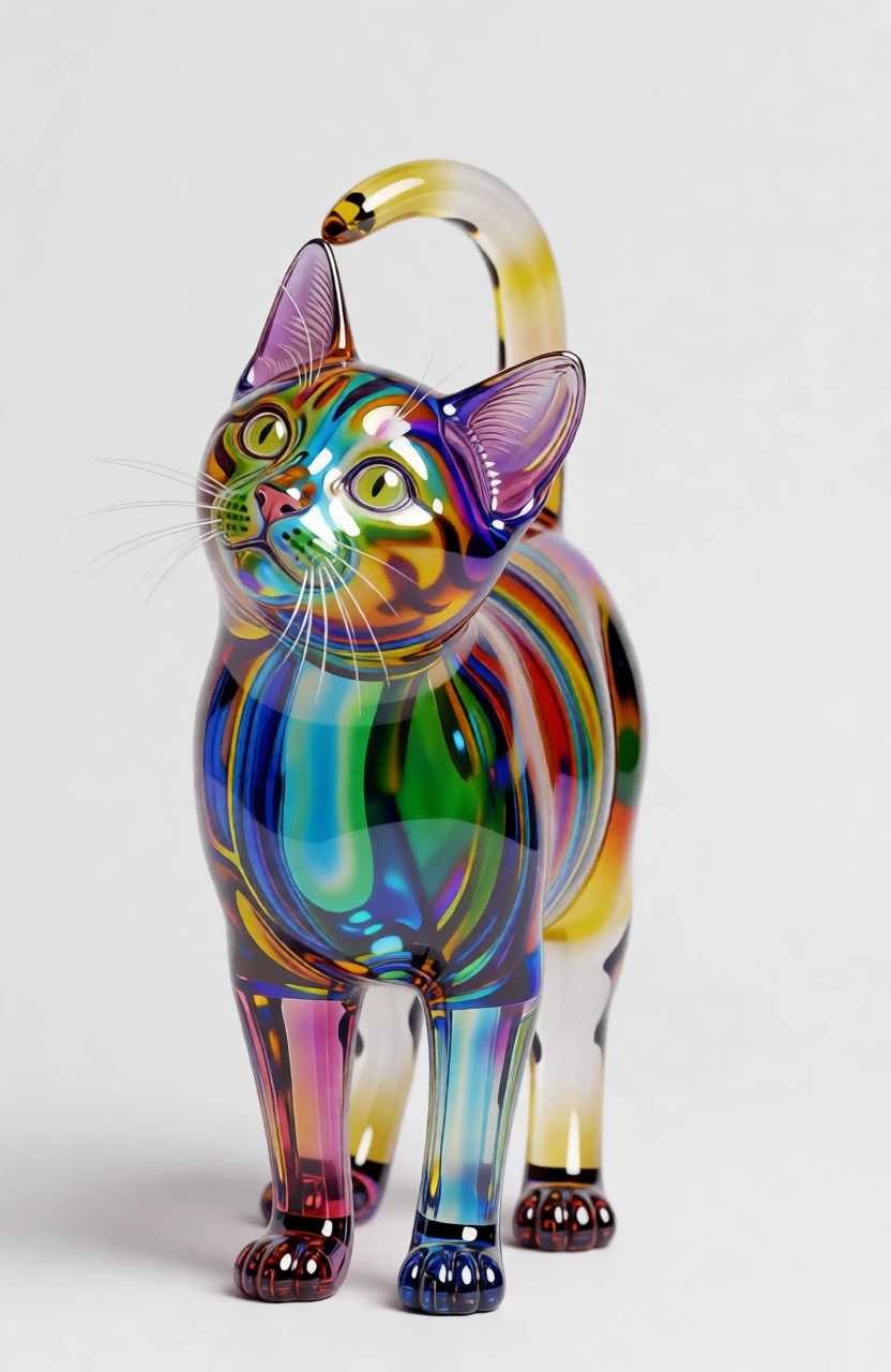 Murano Glass Sculpture generated by PortraitArt