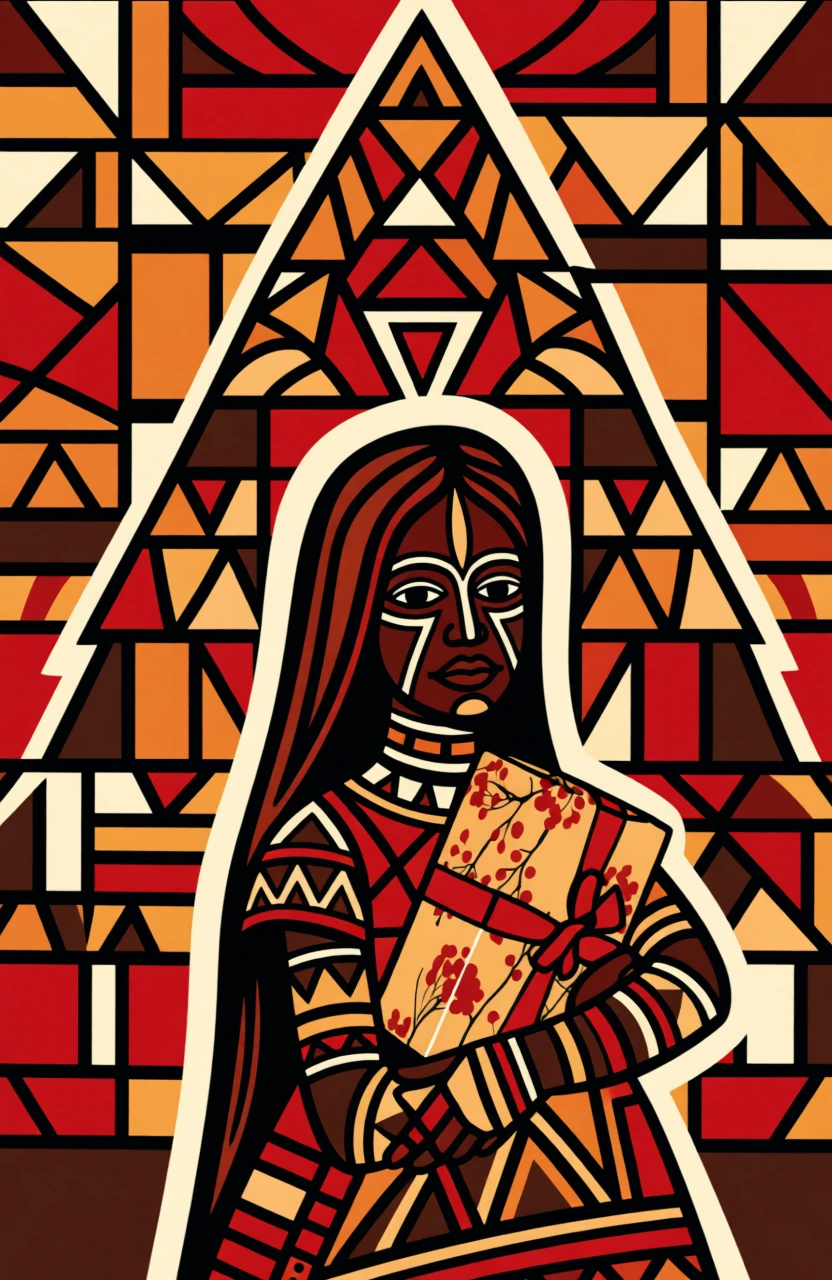 Tribal Art (African) generated by PortraitArt