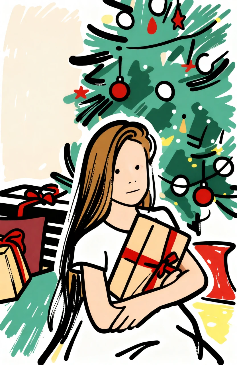 Bold Line Illustration generated by PortraitArt