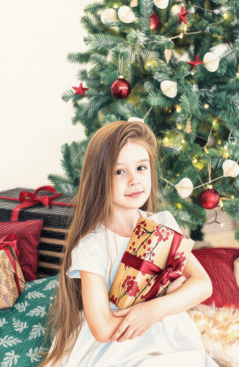 Colored Pencil Sketch generated by PortraitArt