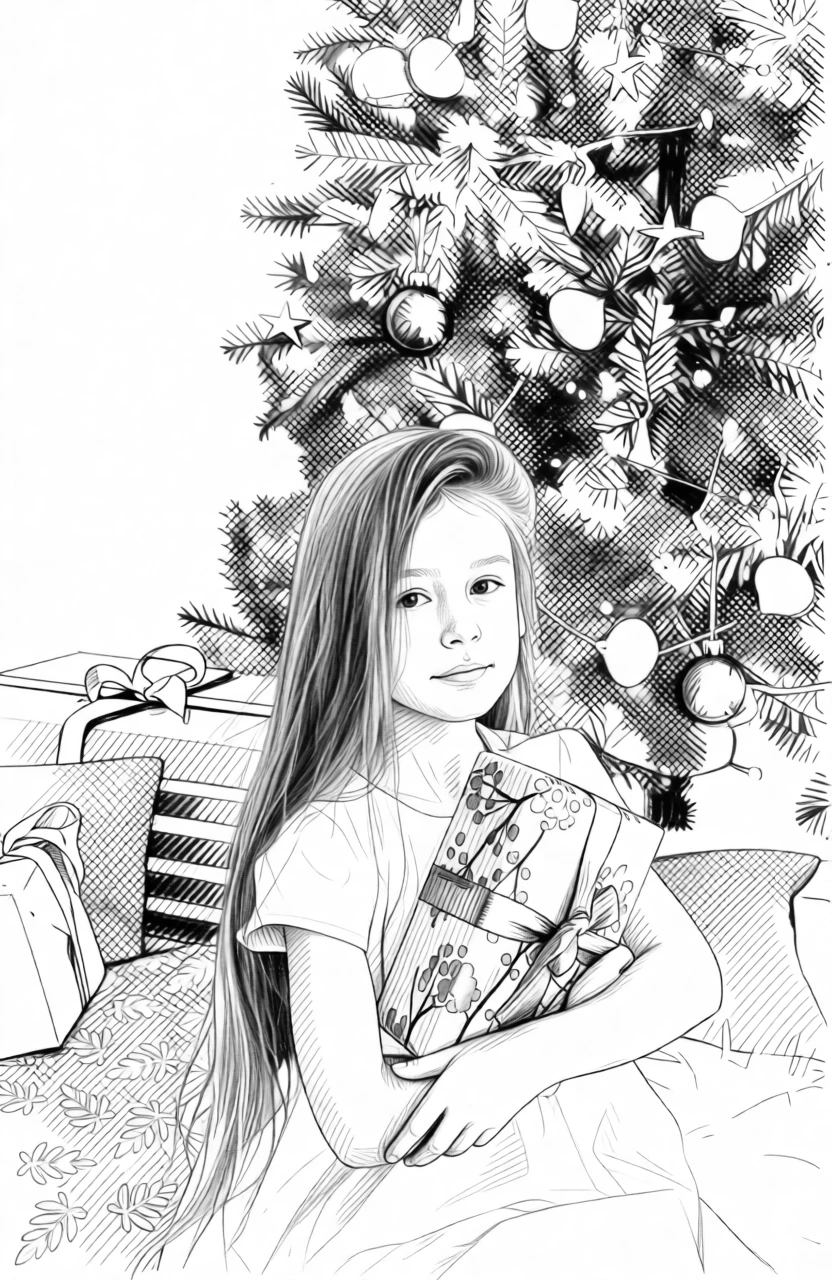 Pencil Sketch generated by PortraitArt