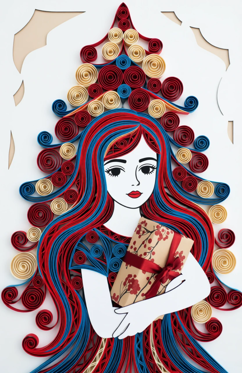 Quilling Art generated by PortraitArt