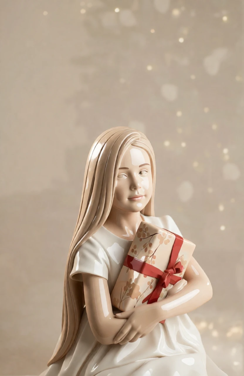 Ceramic Sculpture generated by PortraitArt