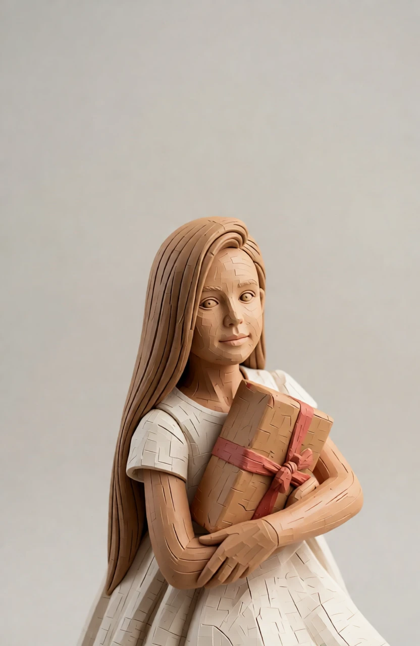 Clay Sculpture generated by PortraitArt