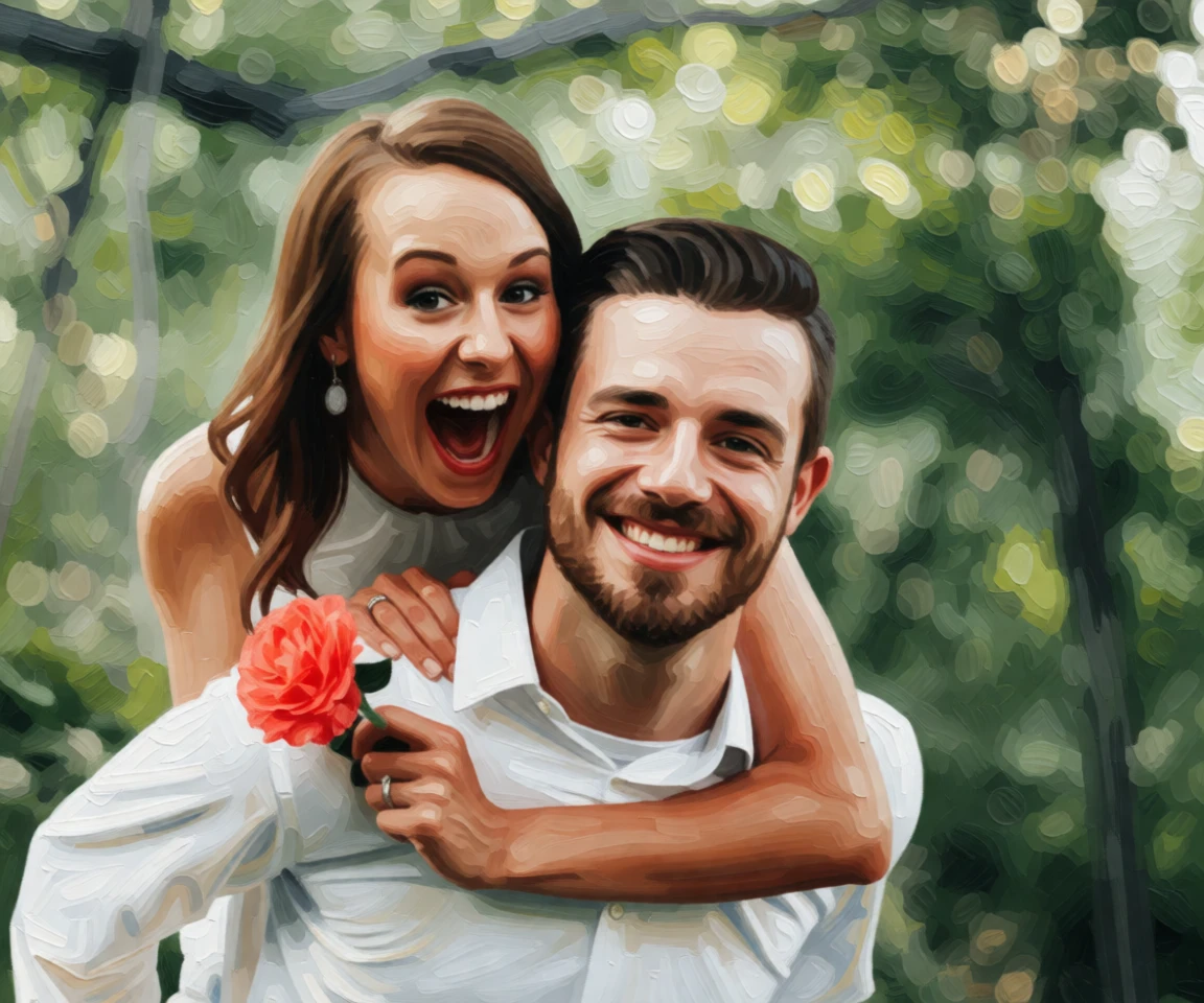 Acryclic Painting generated by PortraitArt