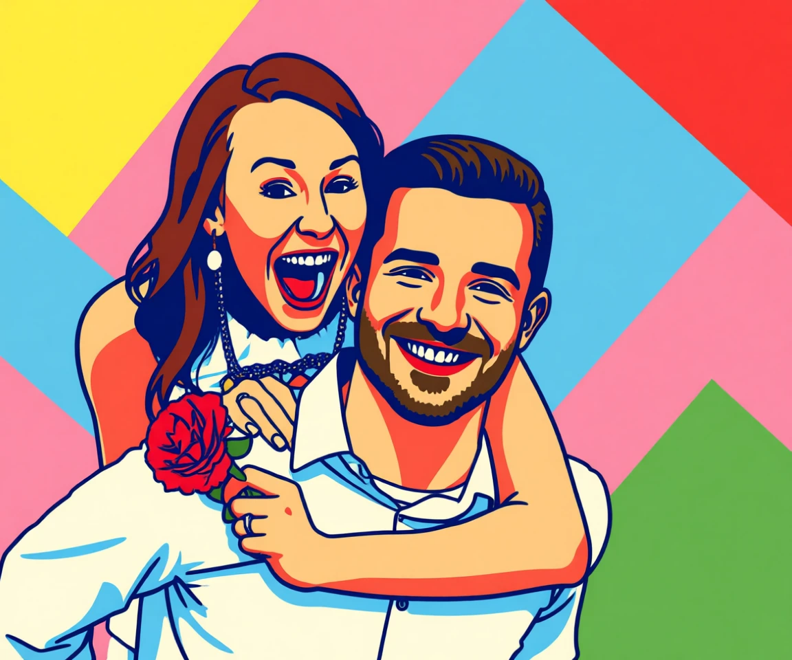 American Pop Art generated by PortraitArt