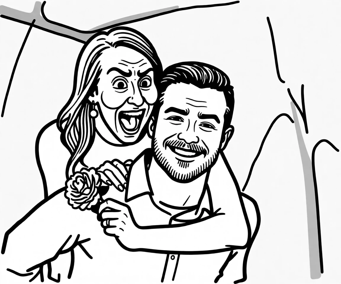 Caricature Bold Line generated by PortraitArt