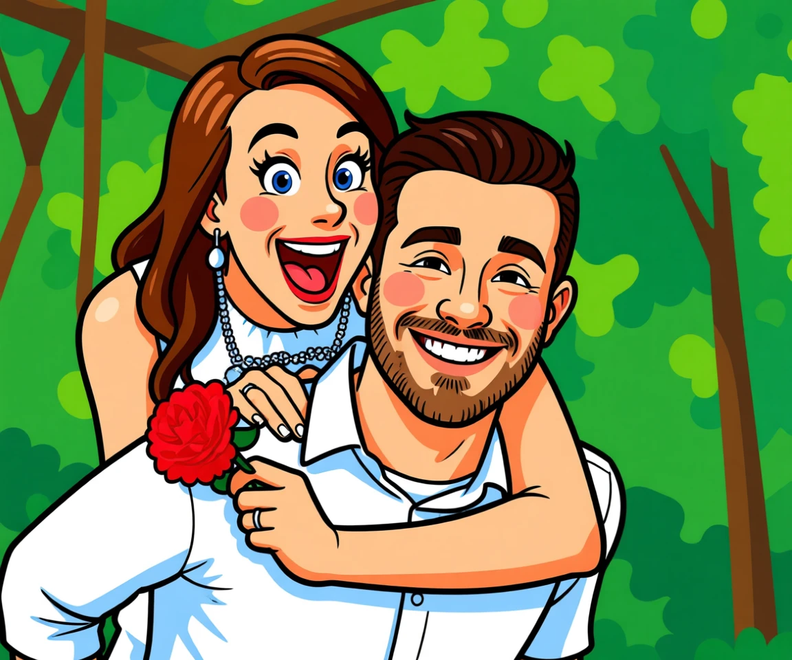 Cartoon Illustration generated by PortraitArt