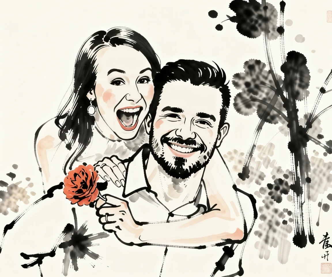 Color Ink Painting (Chinese) generated by PortraitArt