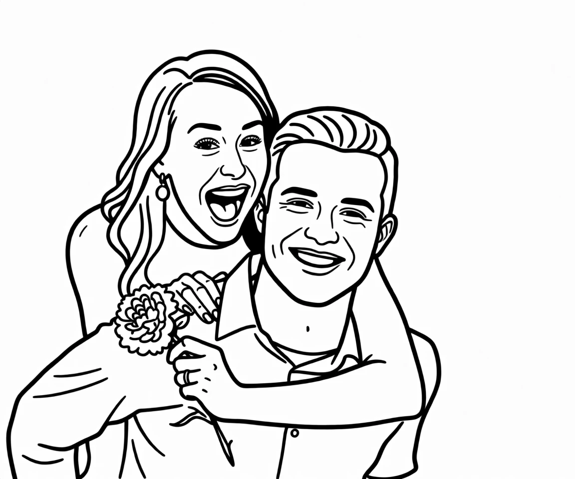 Continuous Line generated by PortraitArt