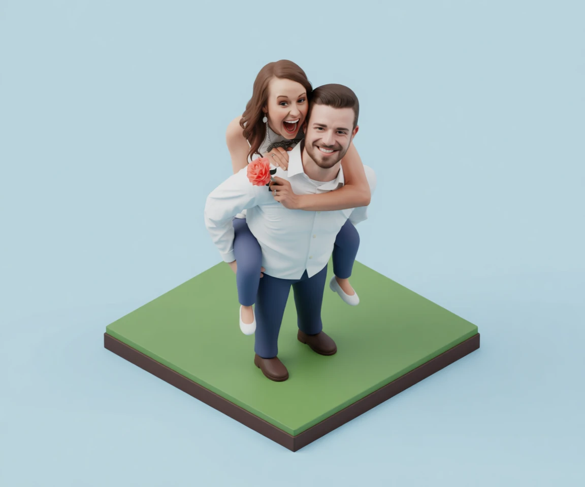 Isometric Miniature generated by PortraitArt