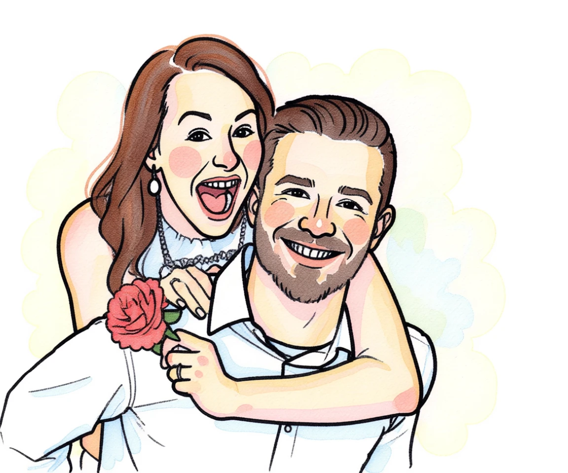 Line and Wash generated by PortraitArt