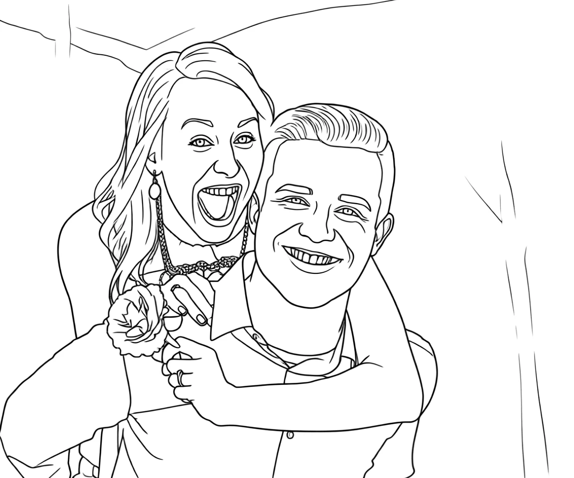 Line Art generated by PortraitArt