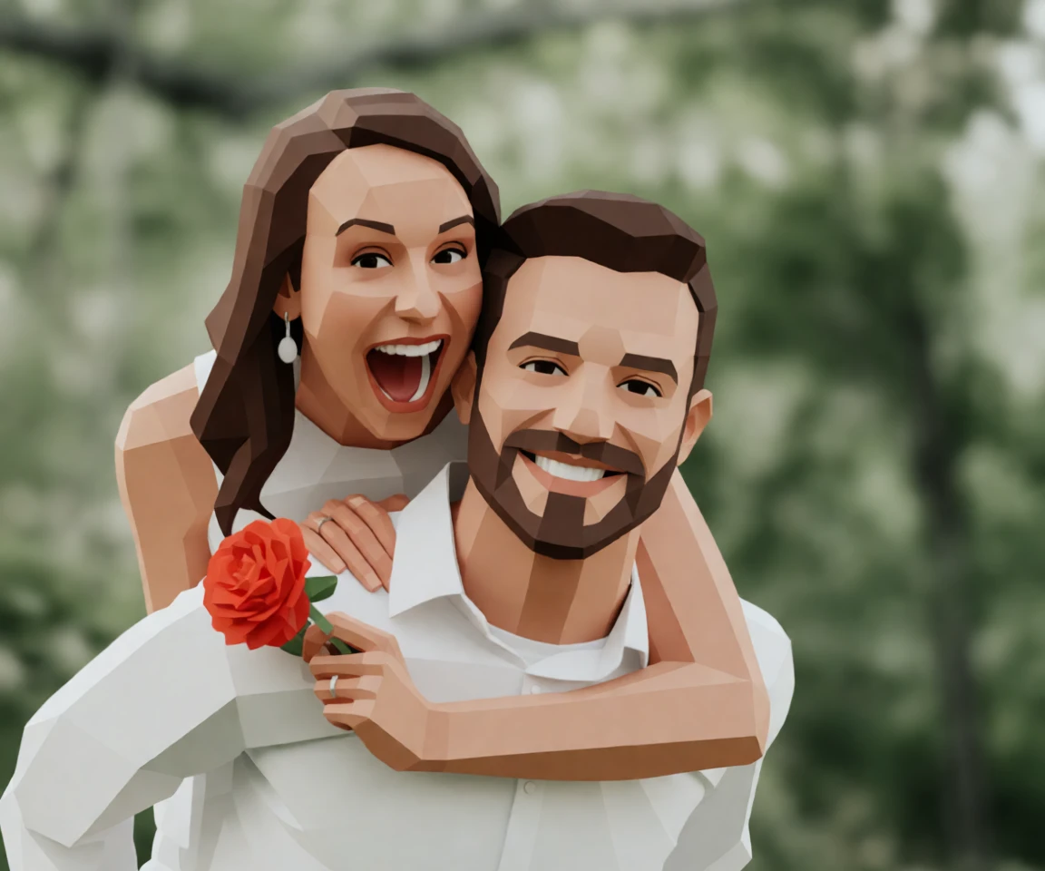 Low-Polygon generated by PortraitArt