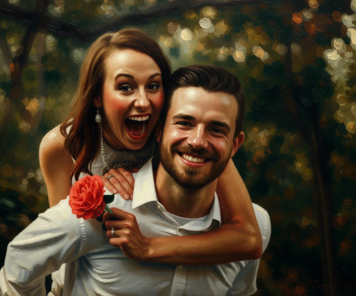 Painting • Romanticism generated by PortraitArt