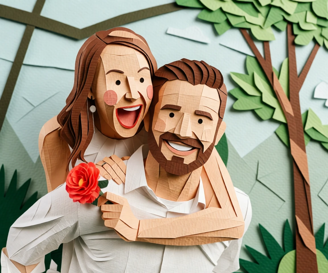 Papercraft generated by PortraitArt