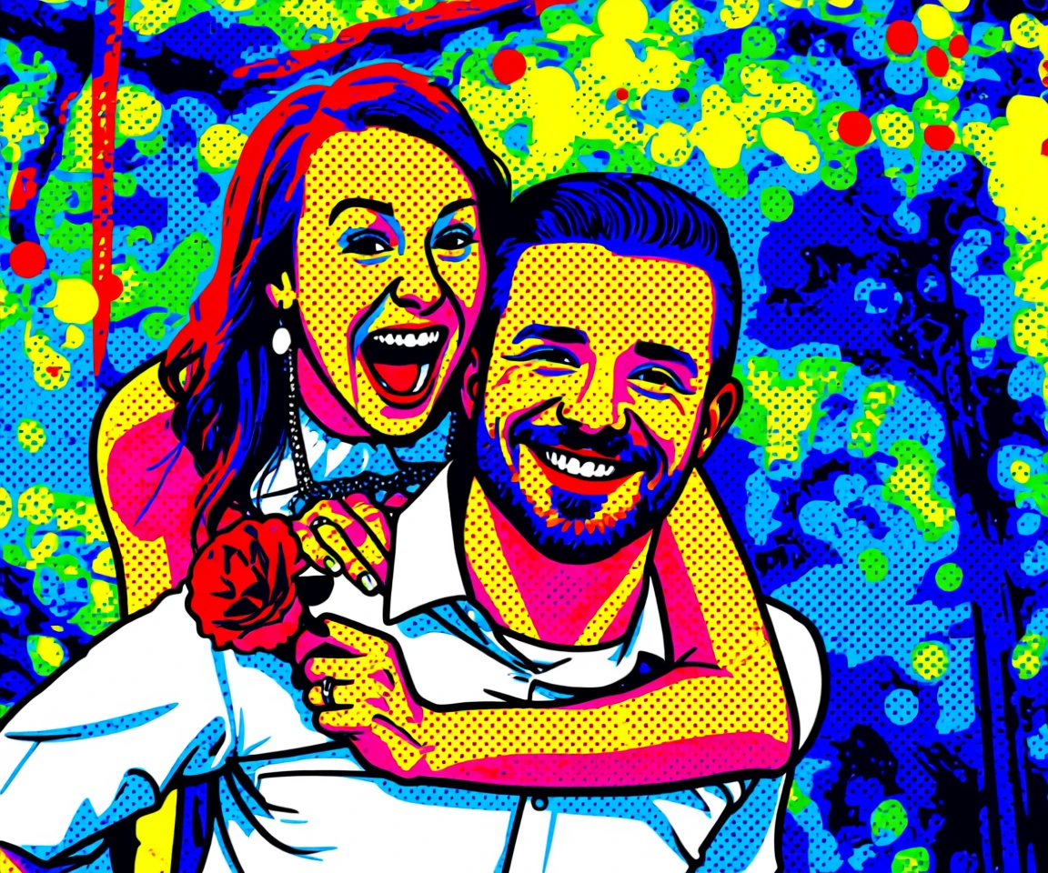 Halftone Pop Art generated by PortraitArt