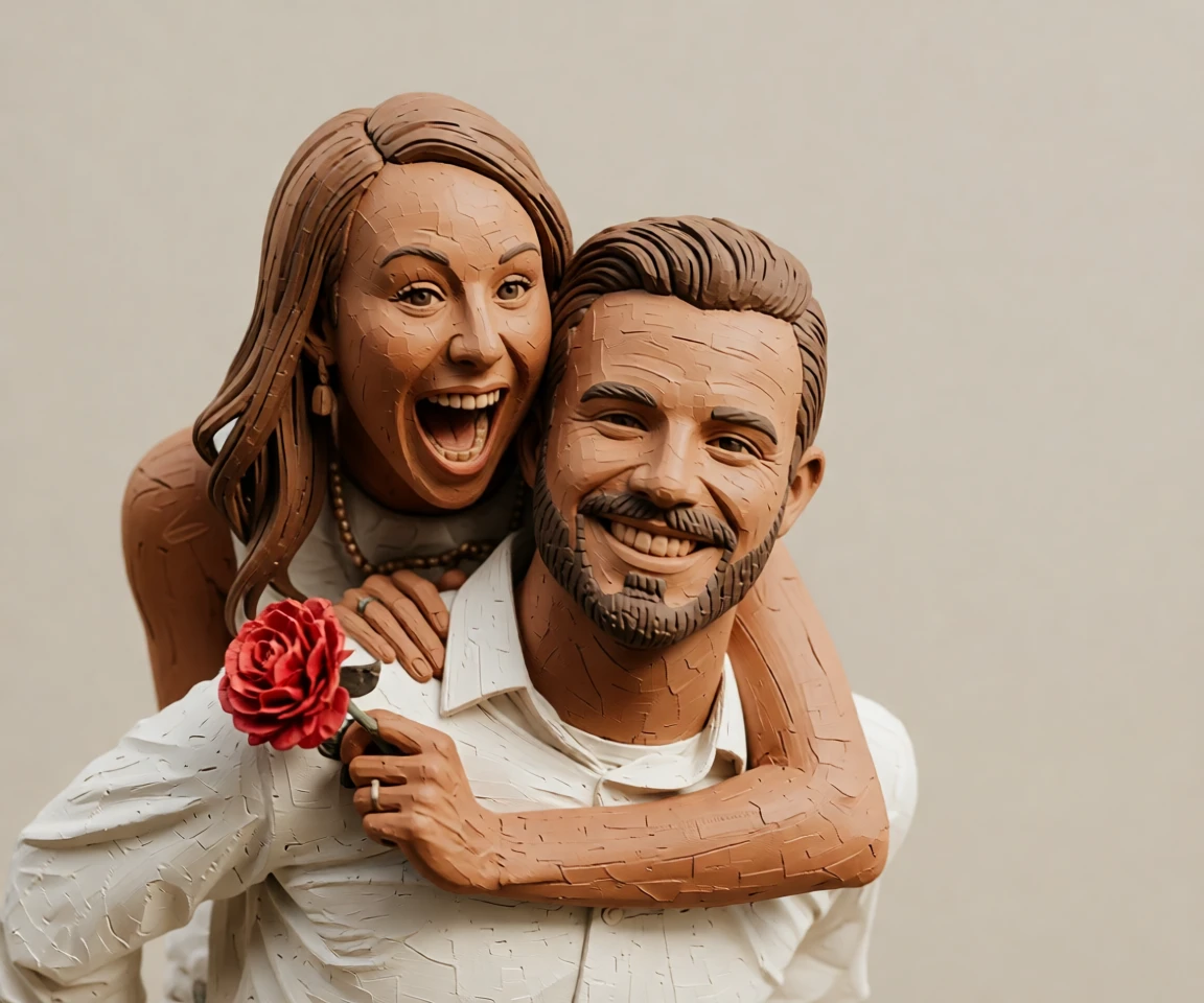 Clay Sculpture generated by PortraitArt