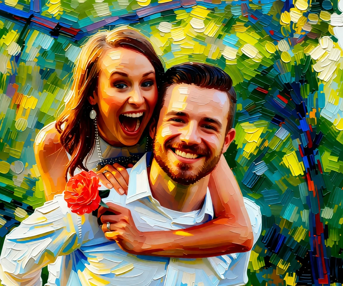 Vibrant Painting generated by PortraitArt