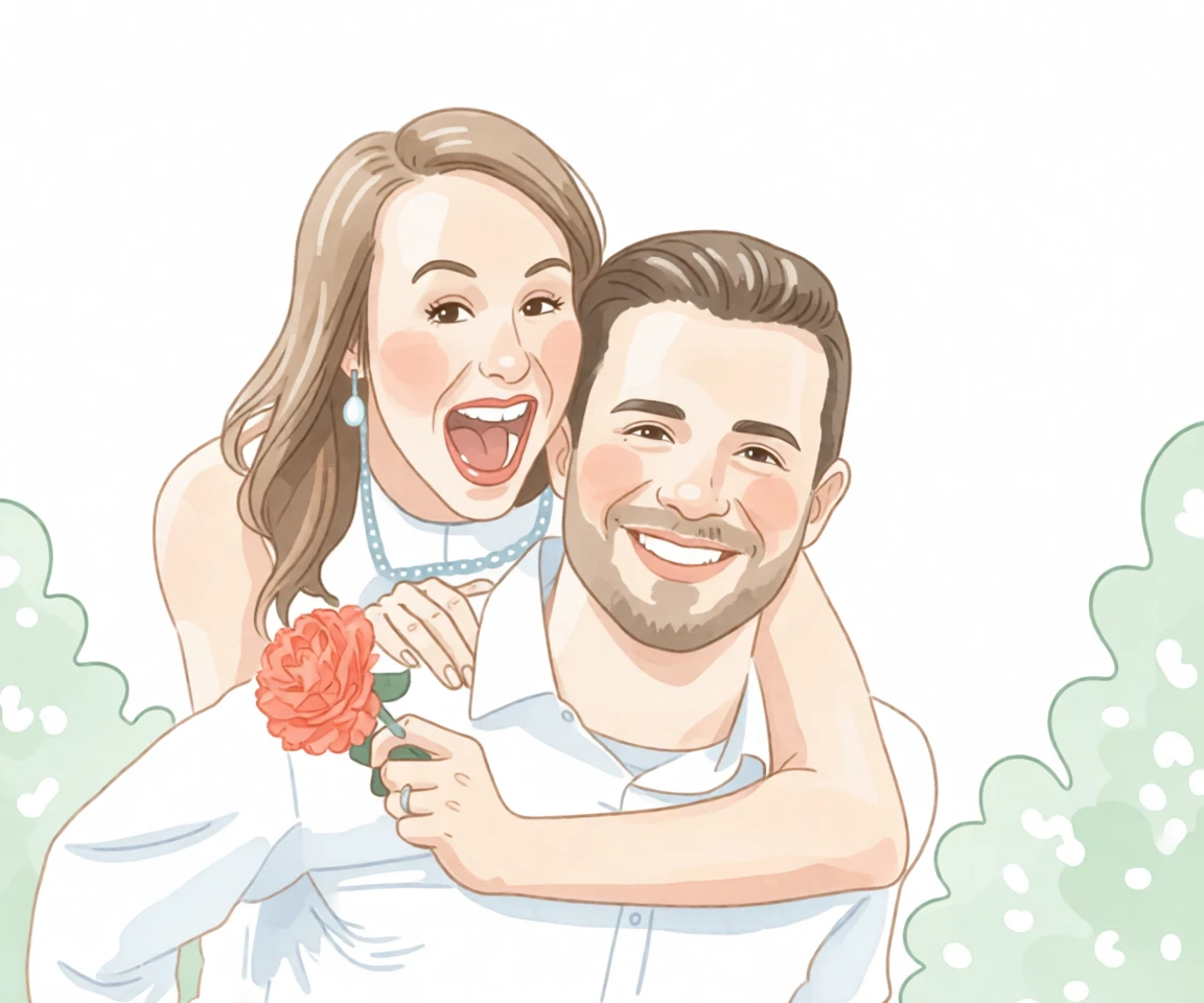 Watercolor Illustration generated by PortraitArt