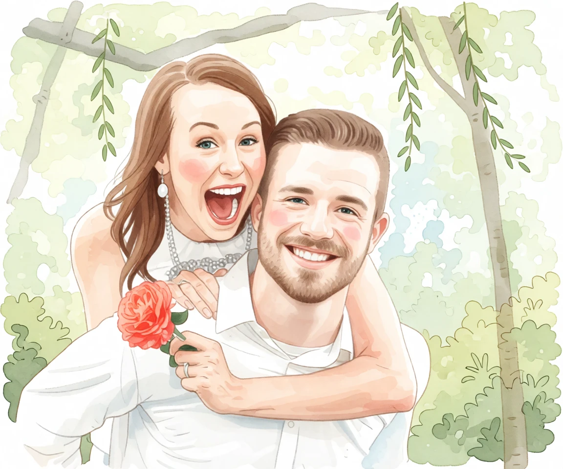 Watercolor Storybook generated by PortraitArt