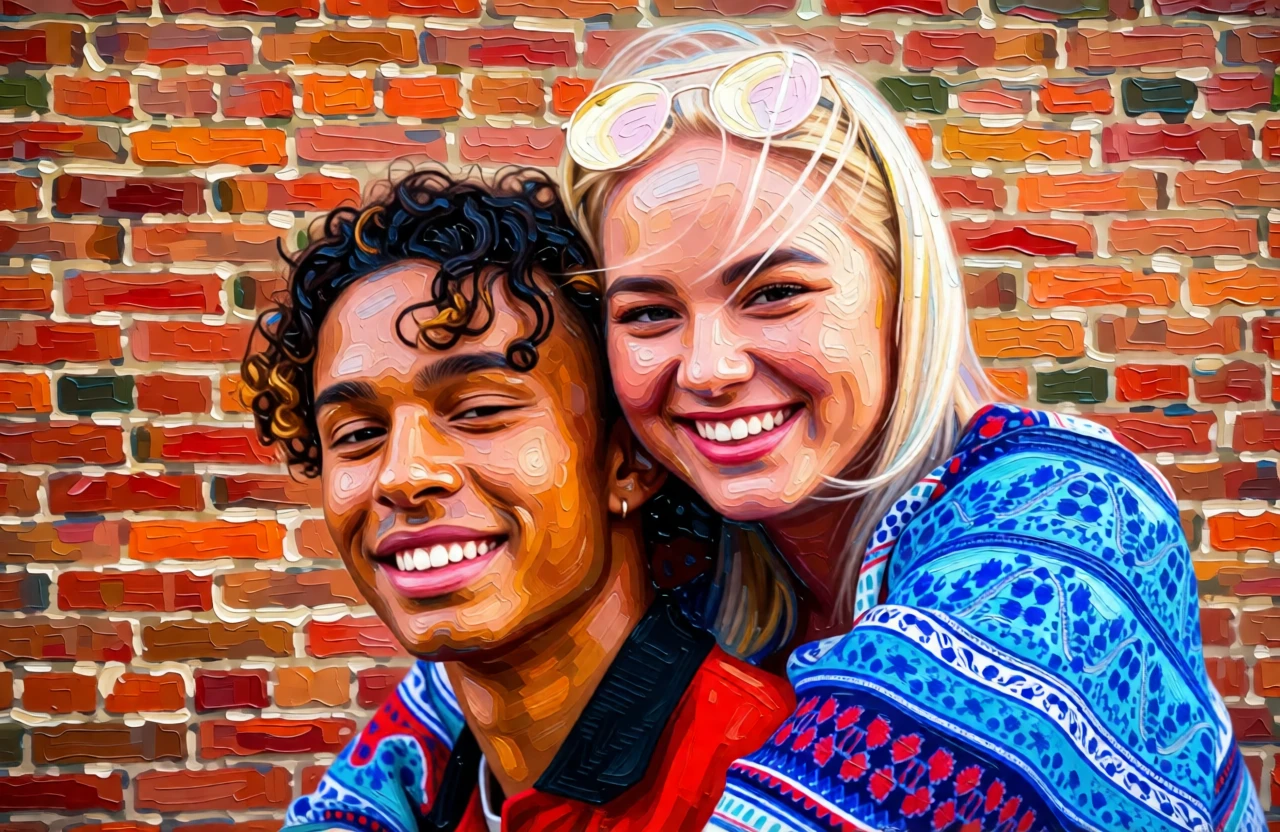 Acryclic Painting generated by PortraitArt