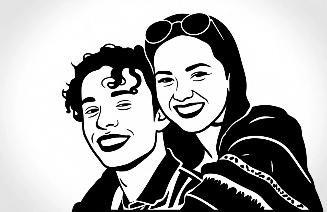 Black & White generated by PortraitArt