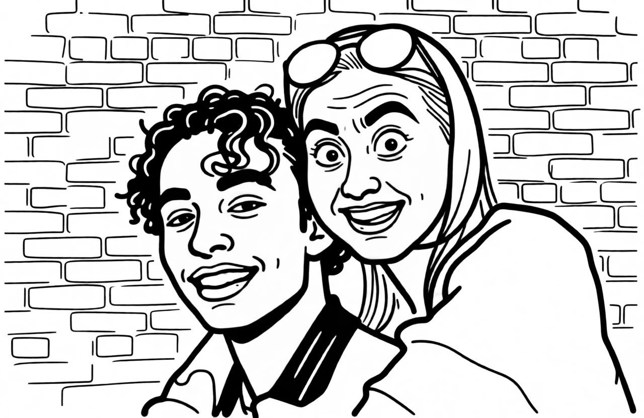 Caricature Bold Line generated by PortraitArt