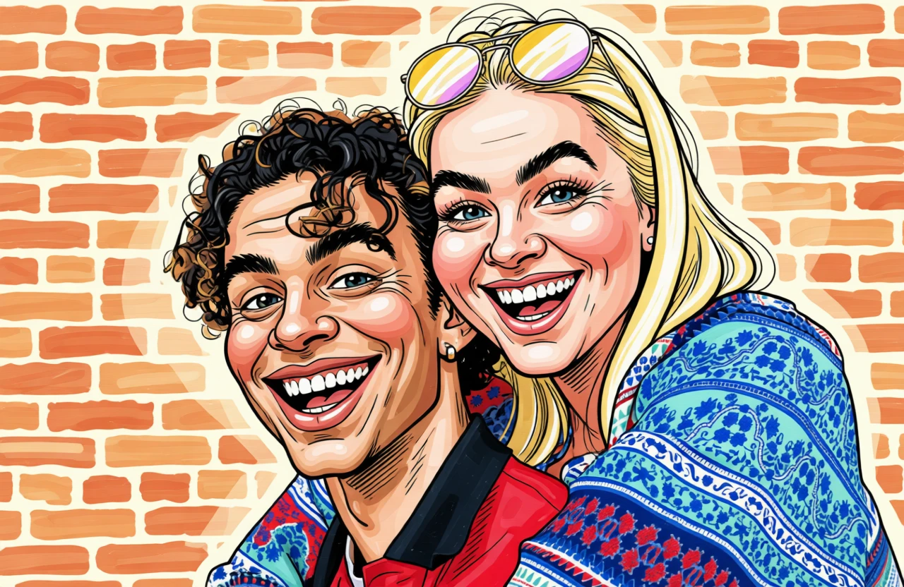 Caricature Painting generated by PortraitArt