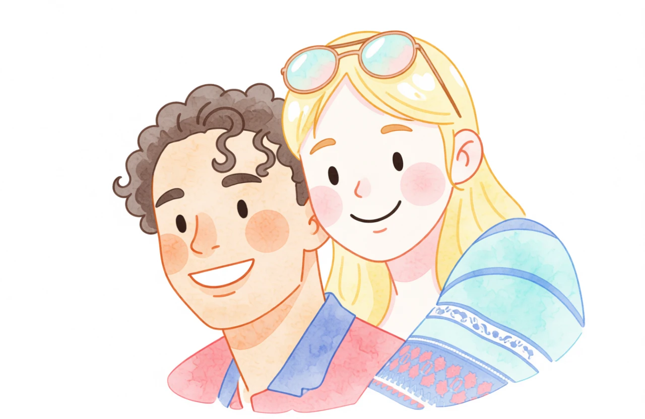 Cartoon Watercolor generated by PortraitArt