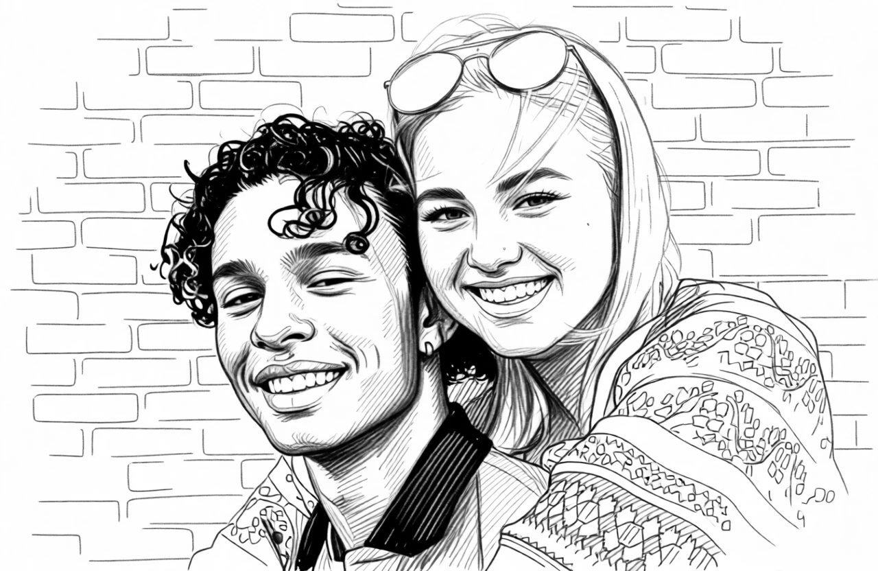 Charcoal Sketch generated by PortraitArt