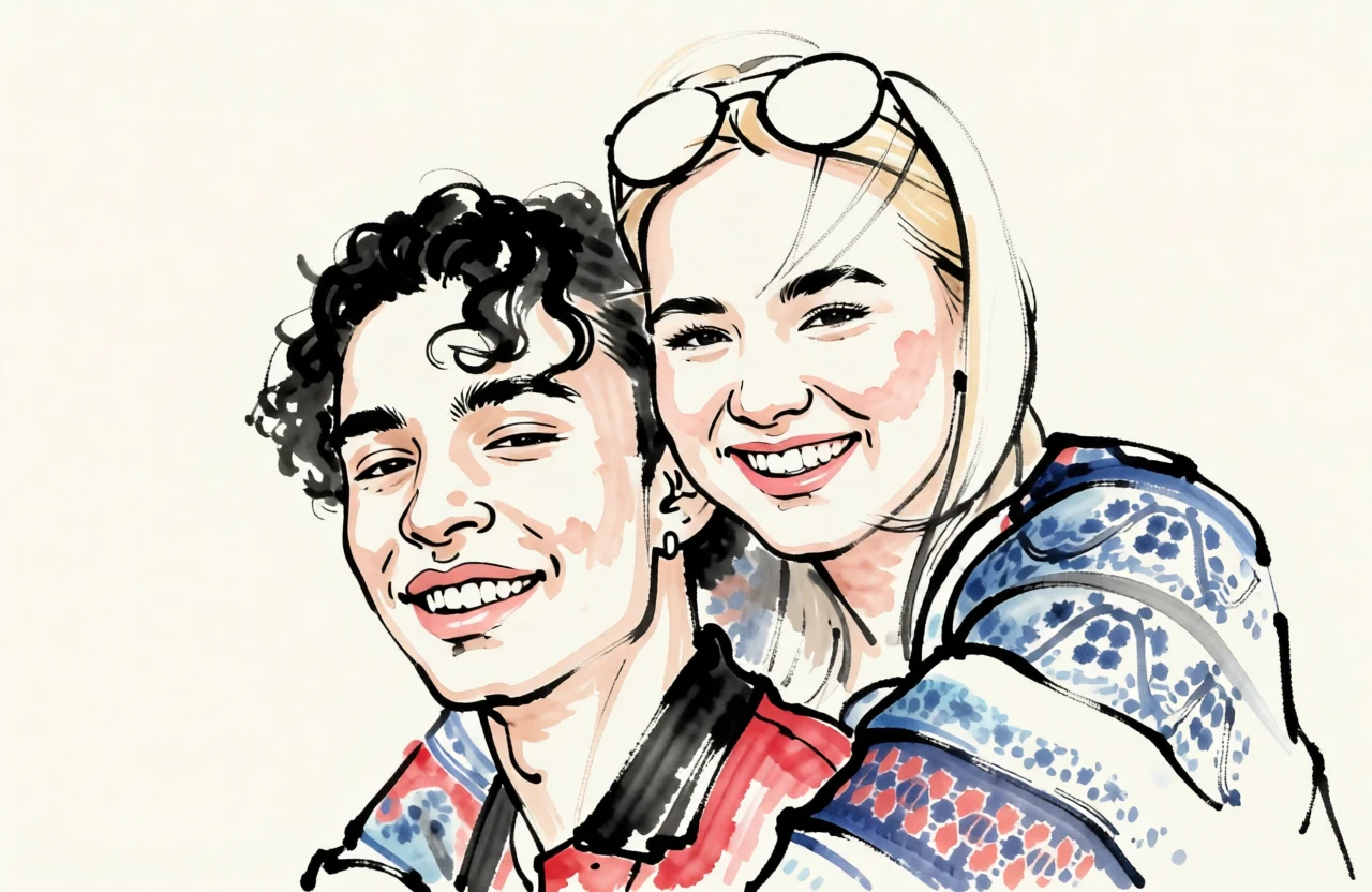 Color Ink Painting (Chinese) generated by PortraitArt