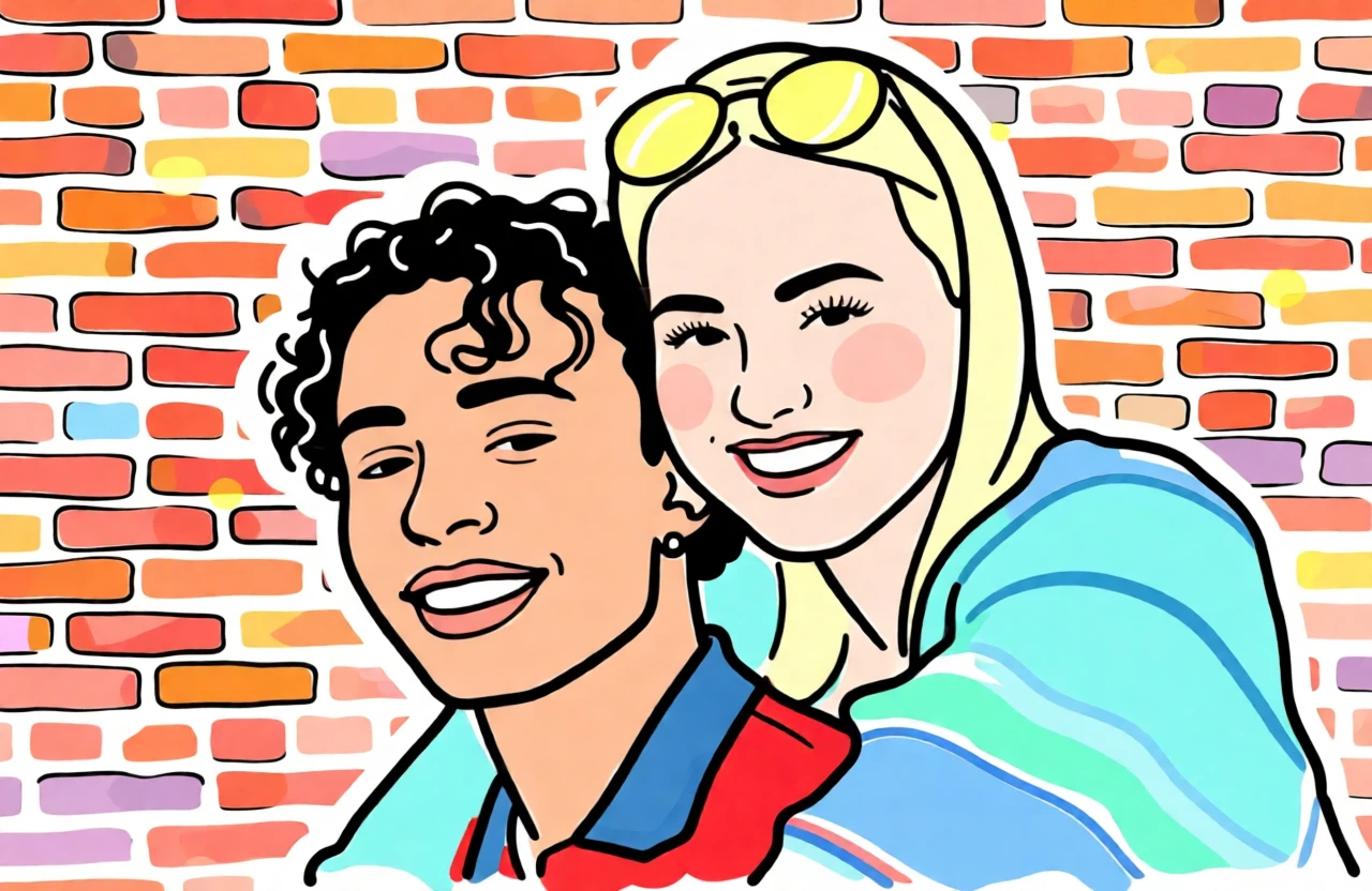 Bold Line Illustration generated by PortraitArt