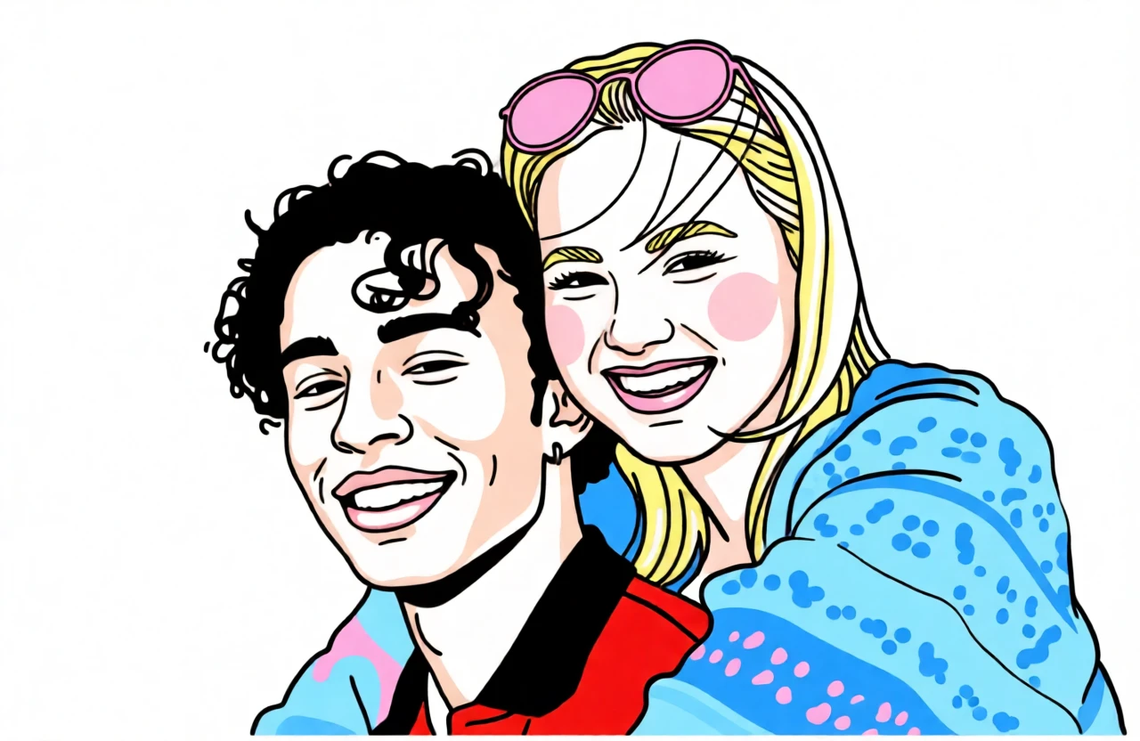 Continuous Line Illustration generated by PortraitArt