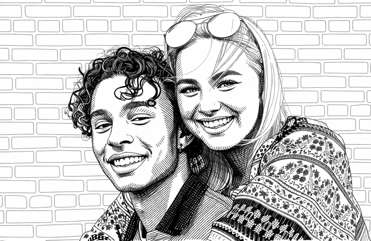 Cross-Hatching Sketch generated by PortraitArt